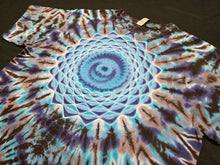 Load image into Gallery viewer, Large. Mandala tee. DISCOUNTED, SEE DESCRIPTION.