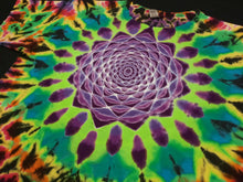 Load image into Gallery viewer, Large. Mandala tee. DISCOUNTED, SEE DESCRIPTION.