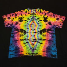Load image into Gallery viewer, 2XL. DISCOUNTED FOR TINY HOLE. Diamond fusion with spine tee