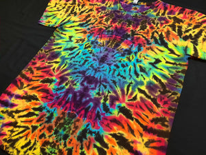 Large. Psychedelic profile tee.