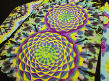 Load image into Gallery viewer, Medium. Double mandala combo tee.
