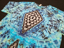 Load image into Gallery viewer, Large. Diamond/geode combo tee.
