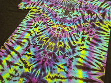 Load image into Gallery viewer, Medium. Psychedelic scrunch tee.
