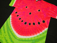 Load image into Gallery viewer, Large. Watermelon smiley tee.
