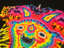 Load image into Gallery viewer, Large. Psychedelic Billy goat tee.
