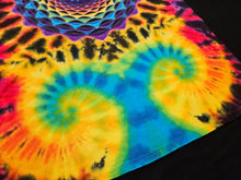 Load image into Gallery viewer, XL. Mandala/spiral combo tee.
