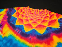 Load image into Gallery viewer, Large. Sunset mandala tee.
