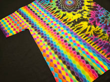 Load image into Gallery viewer, XL. Mandala/ honeycomb combo tee.
