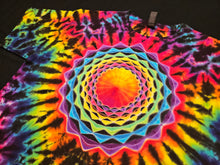Load image into Gallery viewer, Large. Mandala tee.
