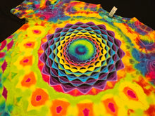 Load image into Gallery viewer, 2XL. Mandala psychedelia tee.
