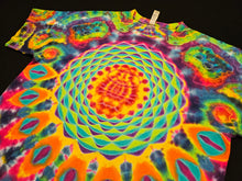 Load image into Gallery viewer, XL. Mandala psychedelia tee.
