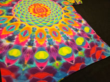 Load image into Gallery viewer, XL. Mandala psychedelia tee.
