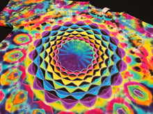 Load image into Gallery viewer, XL. Mandala psychedelia tee.
