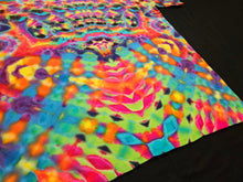 Load image into Gallery viewer, XL. Mandala psychedelia tee.

