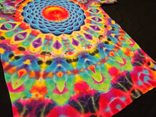 Load image into Gallery viewer, Medium. Mandala psychedelia tee.
