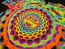 Load image into Gallery viewer, Large. Mandala psychedelia tee.
