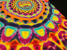 Load image into Gallery viewer, Large. Mandala psychedelia tee.
