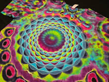 Load image into Gallery viewer, XL. Mandala psychedelia tee.

