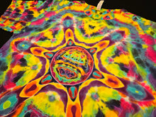 Load image into Gallery viewer, XL. Mandala psychedelia tee.

