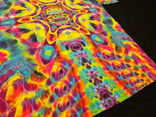 Load image into Gallery viewer, XL. Mandala psychedelia tee.
