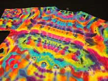 Load image into Gallery viewer, Large. Mandala psychedelia tee.
