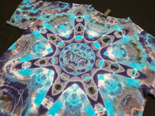 Load image into Gallery viewer, Large. Mandala psychedelia tee.
