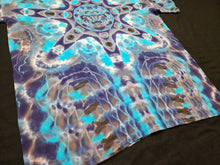 Load image into Gallery viewer, Large. Mandala psychedelia tee.
