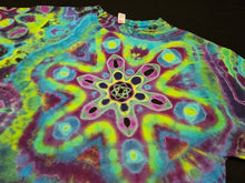 Load image into Gallery viewer, XL. Mandala abstraction tee.
