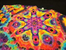 Load image into Gallery viewer, XL. Mandala psychedelia tee.
