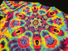Load image into Gallery viewer, 2XL. Mandala psychedelia tee.
