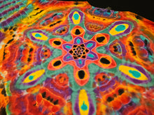 Load image into Gallery viewer, 3XL. Mandala psychedelia tee.
