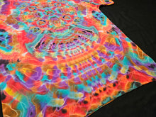 Load image into Gallery viewer, XL. Mandala psychedelia tee.
