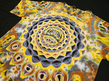 Load image into Gallery viewer, Large. Mandala psychedelia tee.
