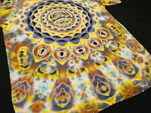 Load image into Gallery viewer, Large. Mandala psychedelia tee.
