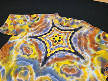 Load image into Gallery viewer, Large. Mandala psychedelia tee.
