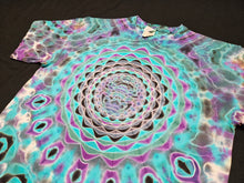 Load image into Gallery viewer, Medium. Mandala psychedelia tee.
