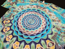 Load image into Gallery viewer, XL. Mandala psychedelia tee.
