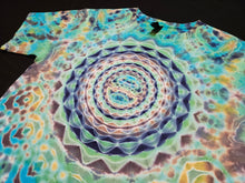 Load image into Gallery viewer, Large. Mandala psychedelia tee.
