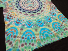 Load image into Gallery viewer, Large. Mandala psychedelia tee.
