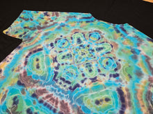 Load image into Gallery viewer, Large. Mandala psychedelia tee.
