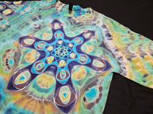 Load image into Gallery viewer, Large. Mandala abstraction tee.
