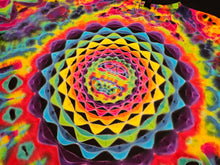 Load image into Gallery viewer, 3XL. Mandala psychedelia tee.
