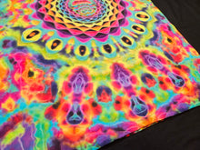 Load image into Gallery viewer, Large. Mandala psychedelia tee.
