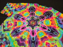 Load image into Gallery viewer, Large. Mandala psychedelia tee.
