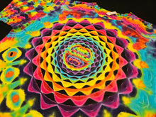 Load image into Gallery viewer, 2XL. Mandala psychedelia tee.
