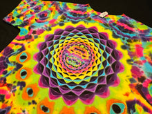 Load image into Gallery viewer, XL. Mandala psychedelia tee.
