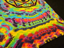 Load image into Gallery viewer, Large. Mandala psychedelia tee.
