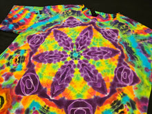Load image into Gallery viewer, Large. Mandala psychedelia tee.
