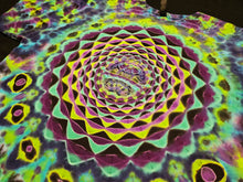 Load image into Gallery viewer, 3XL. Mandala psychedelia tee.
