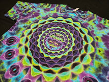 Load image into Gallery viewer, XL. Mandala psychedelia tee.
